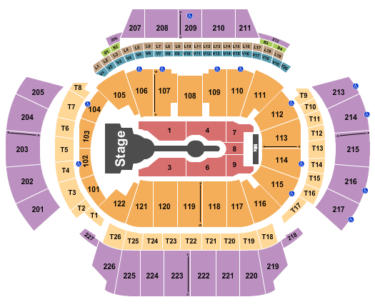 State Farm Arena Little Miss Drama Tour Seating Chart